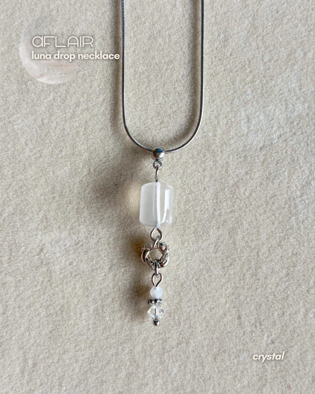 luna drop necklace