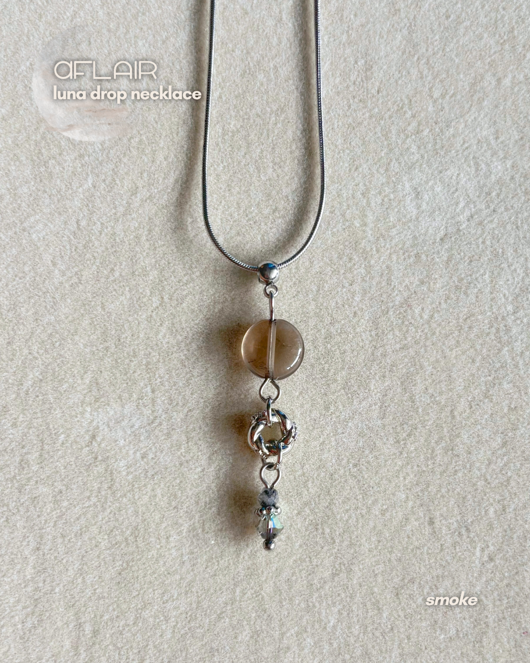 luna drop necklace