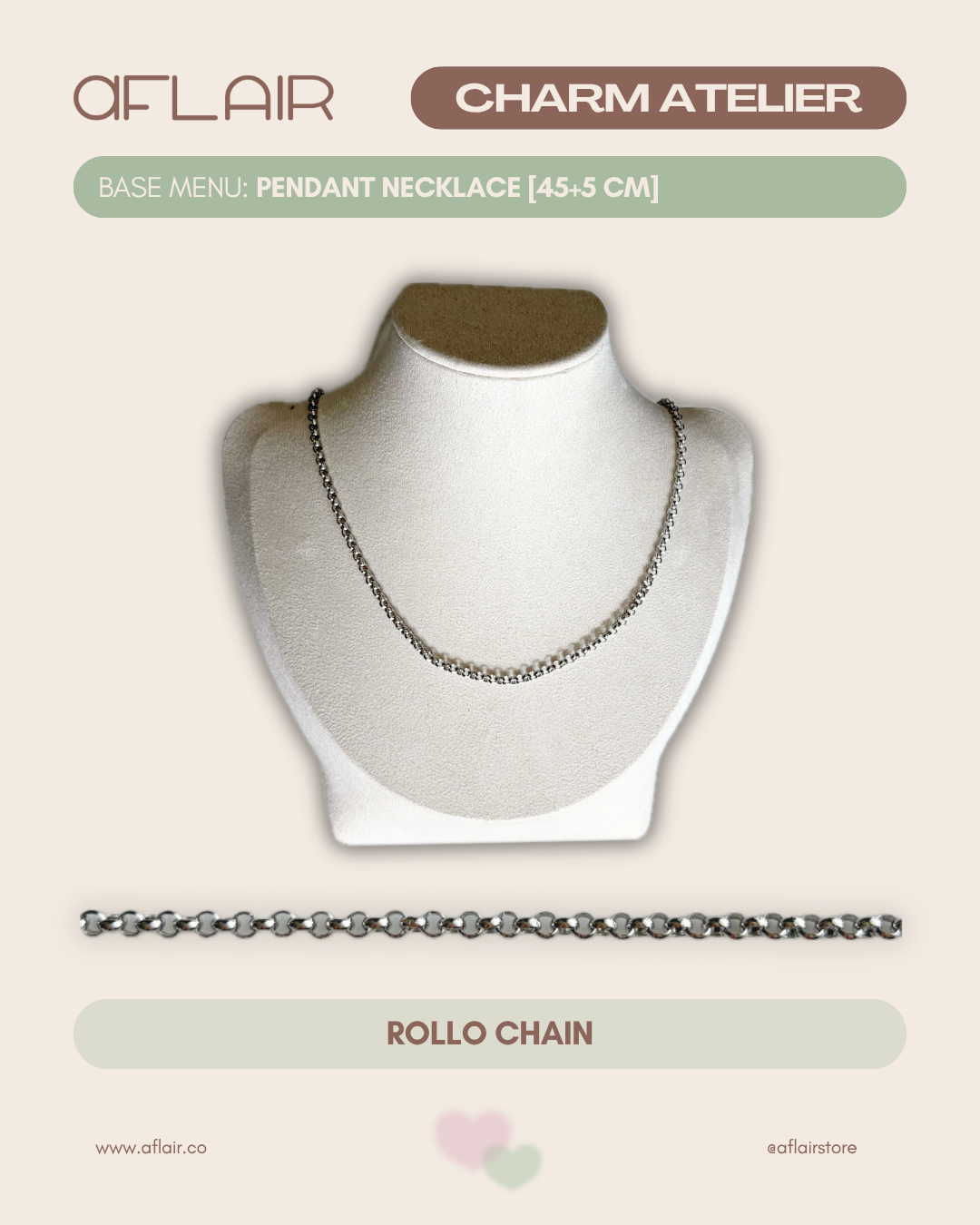 pendant charm necklace