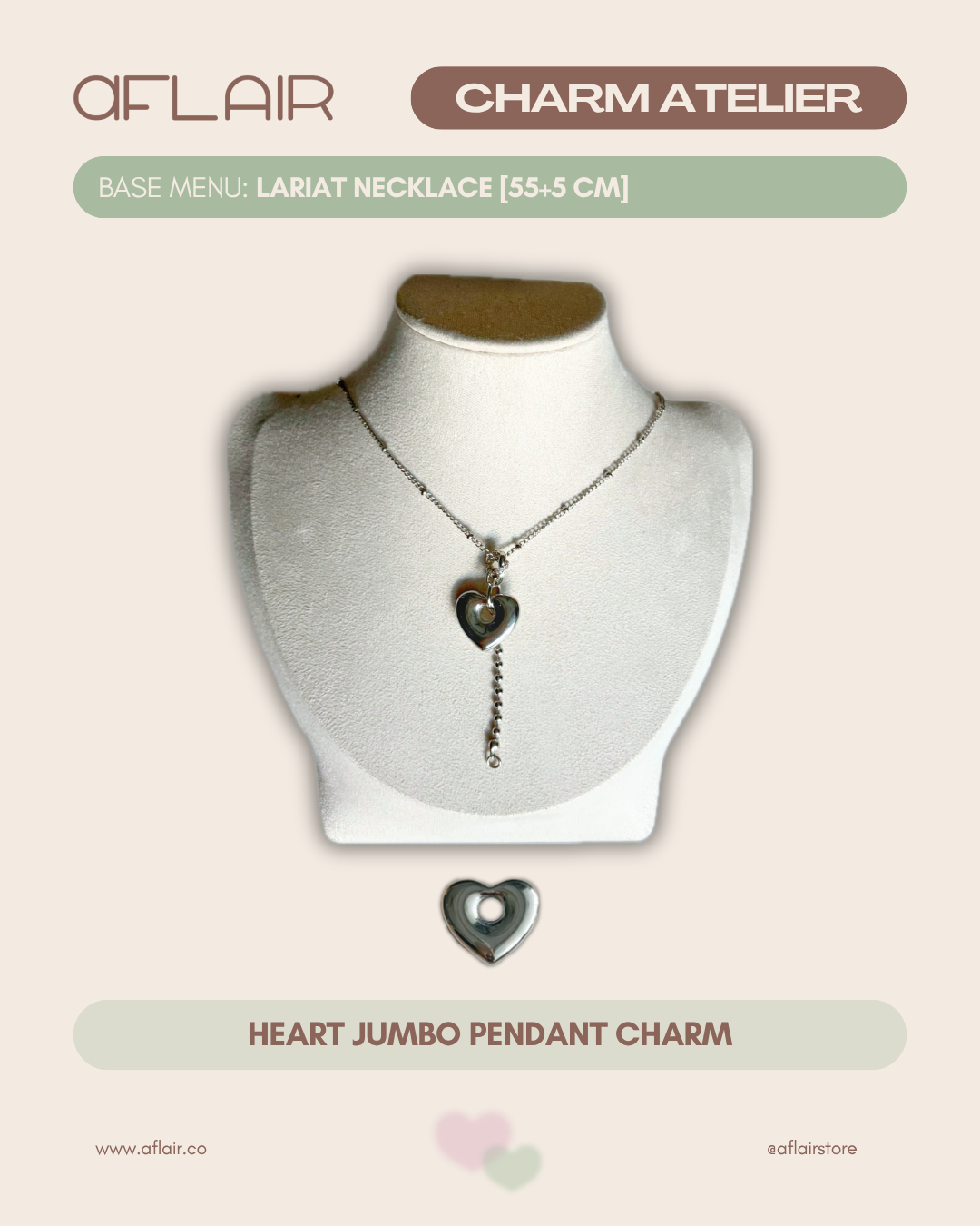 base: lariat necklace