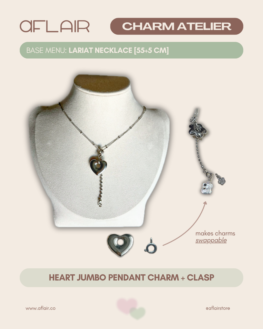 base: lariat necklace