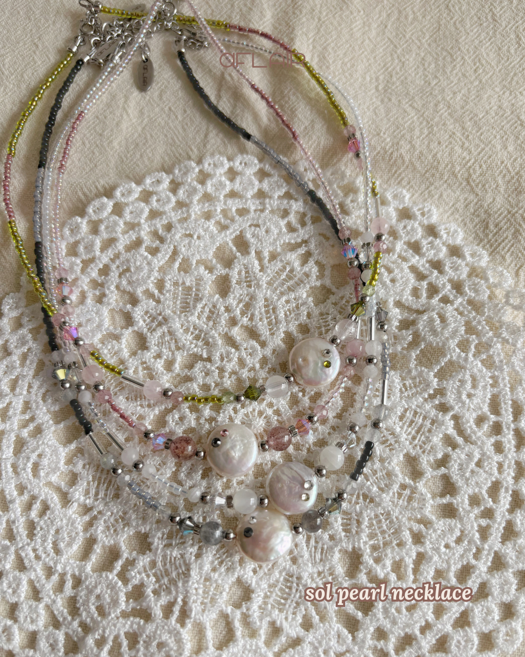 sol pearl necklace