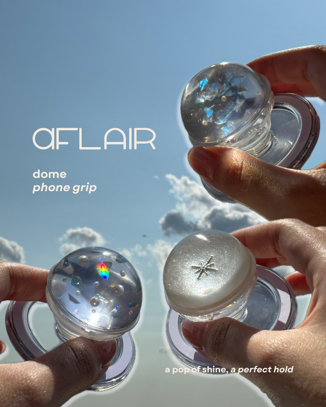 dome phone grip