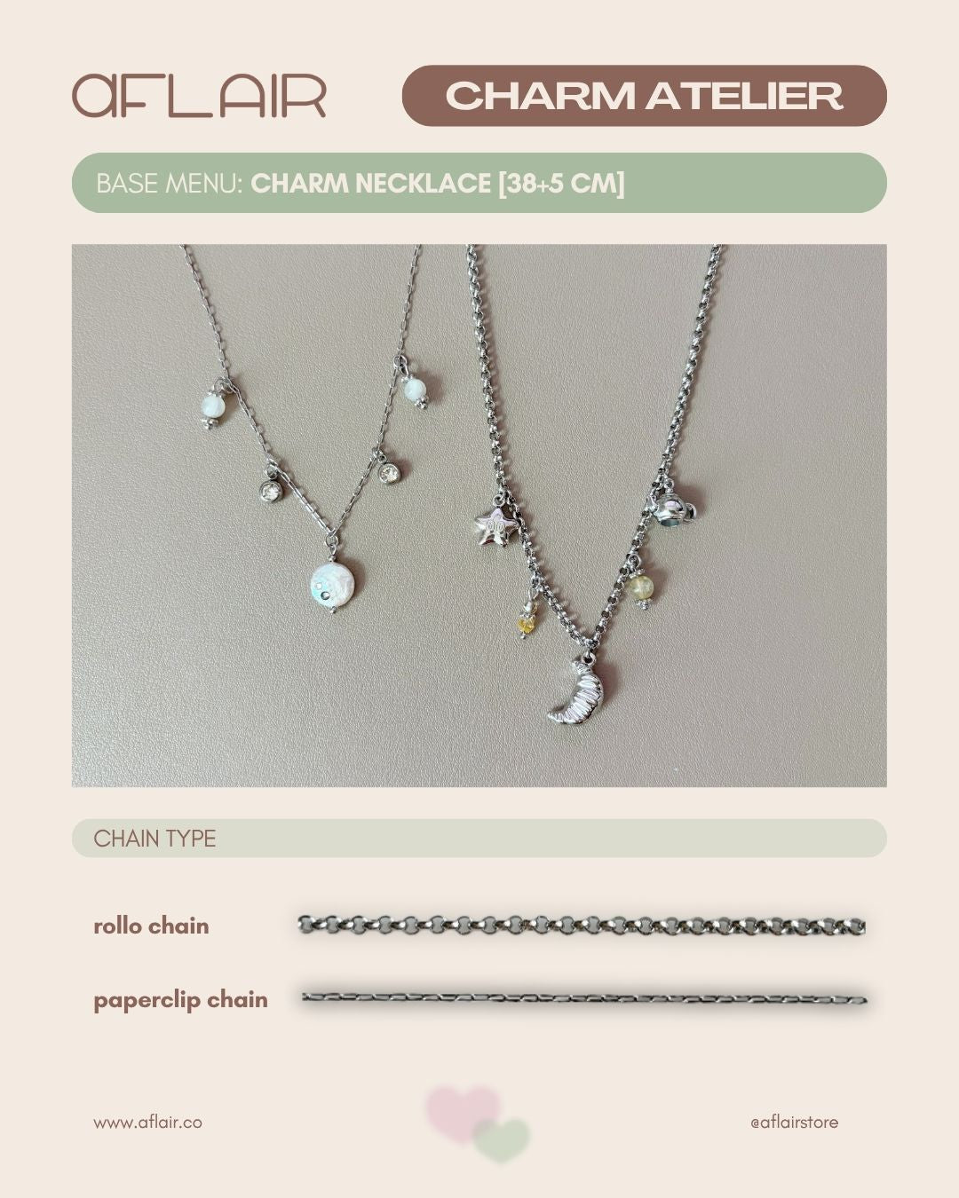 base: charm necklace