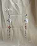 stella pearl tassel earrings