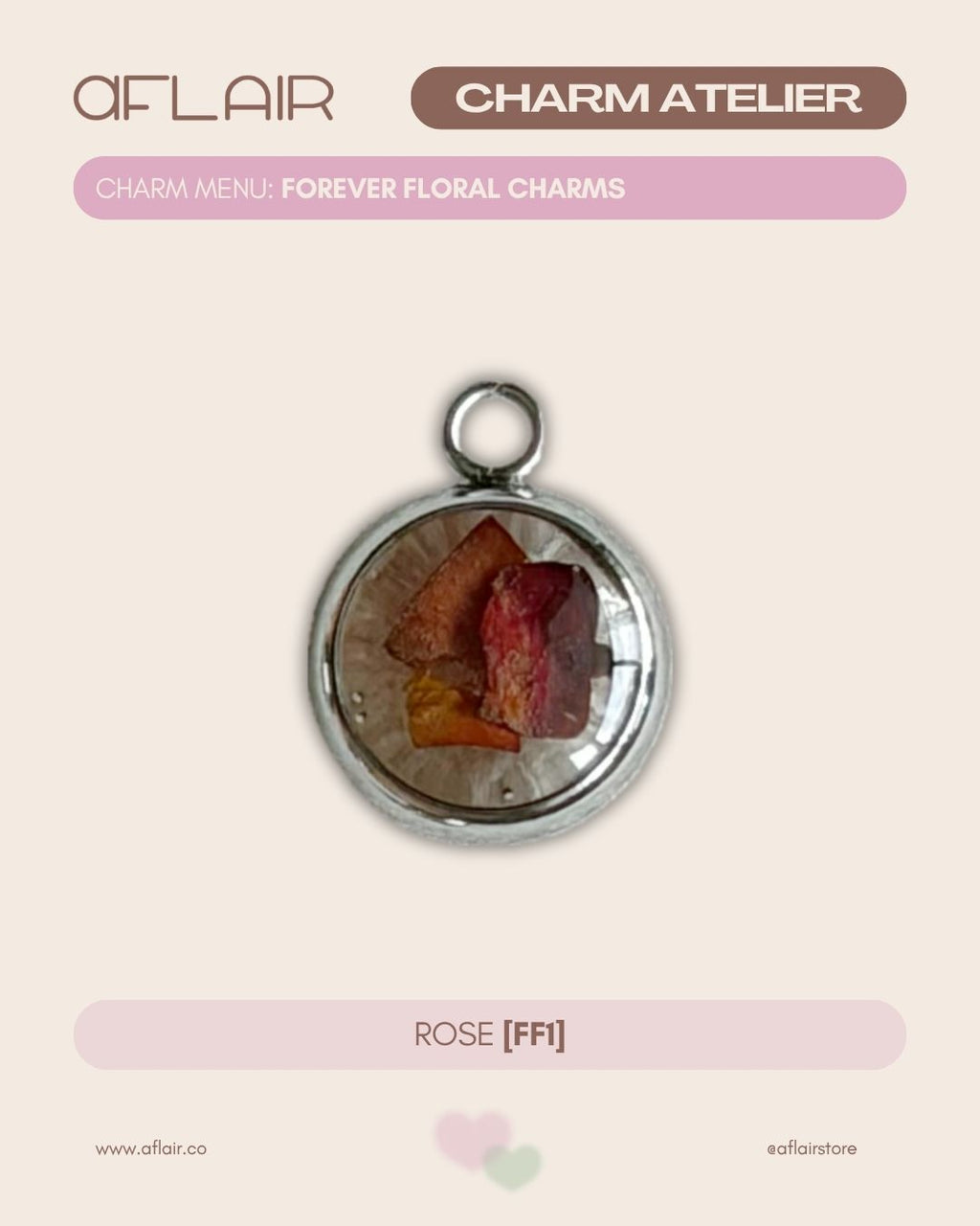 add-on: forever floral charms