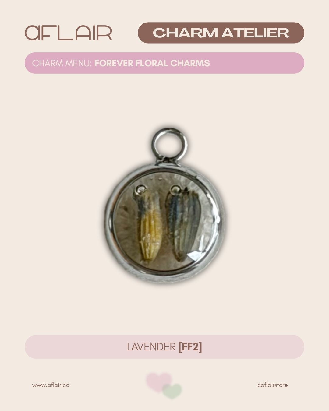add-on: forever floral charms