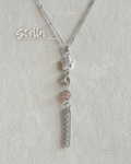 stella pearl tassel necklace