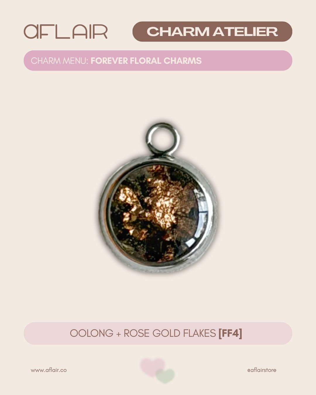 add-on: forever floral charms