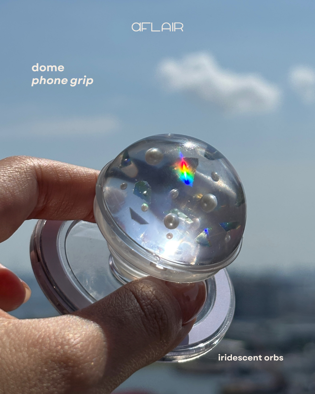 dome phone grip