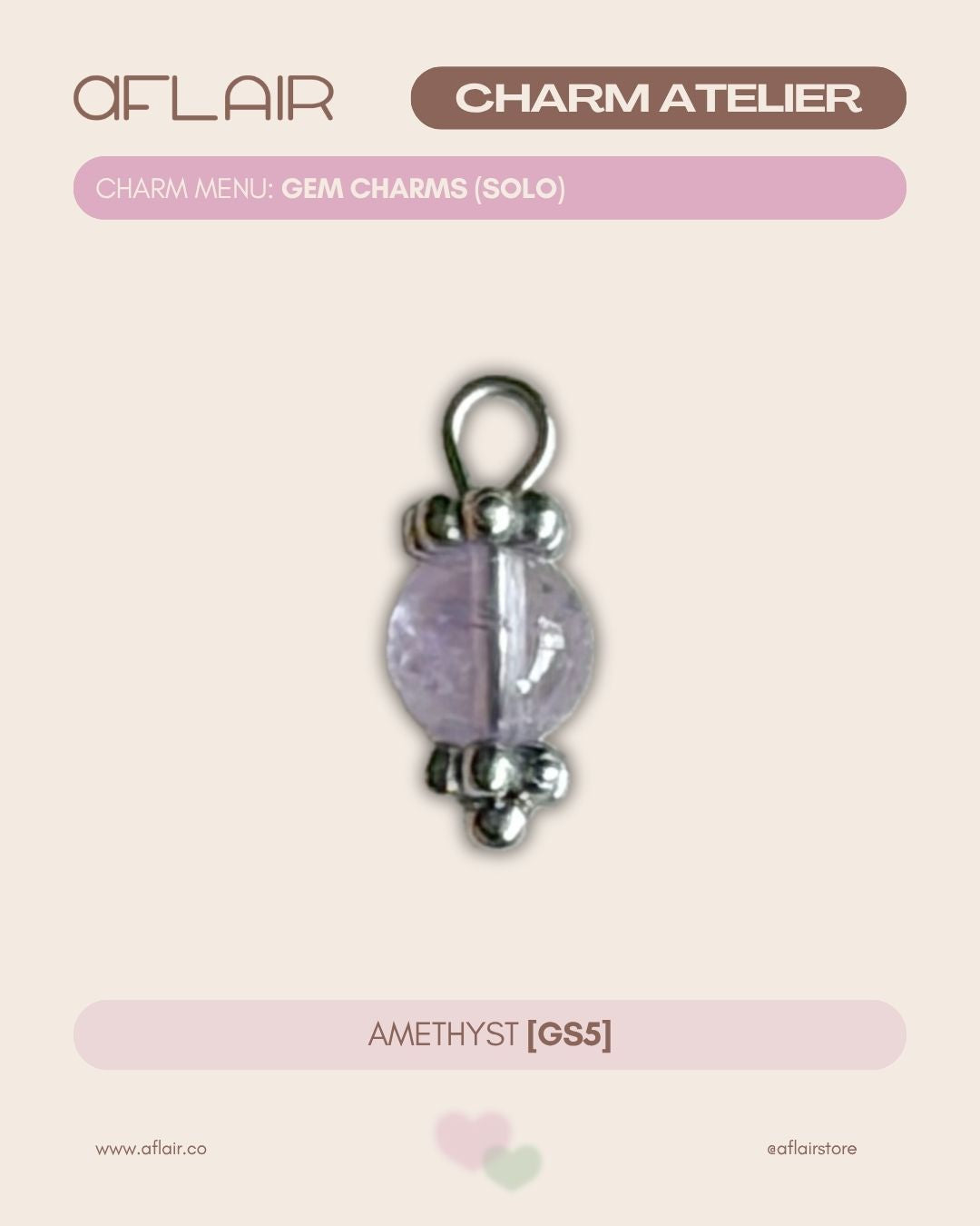 add-on: gem charms