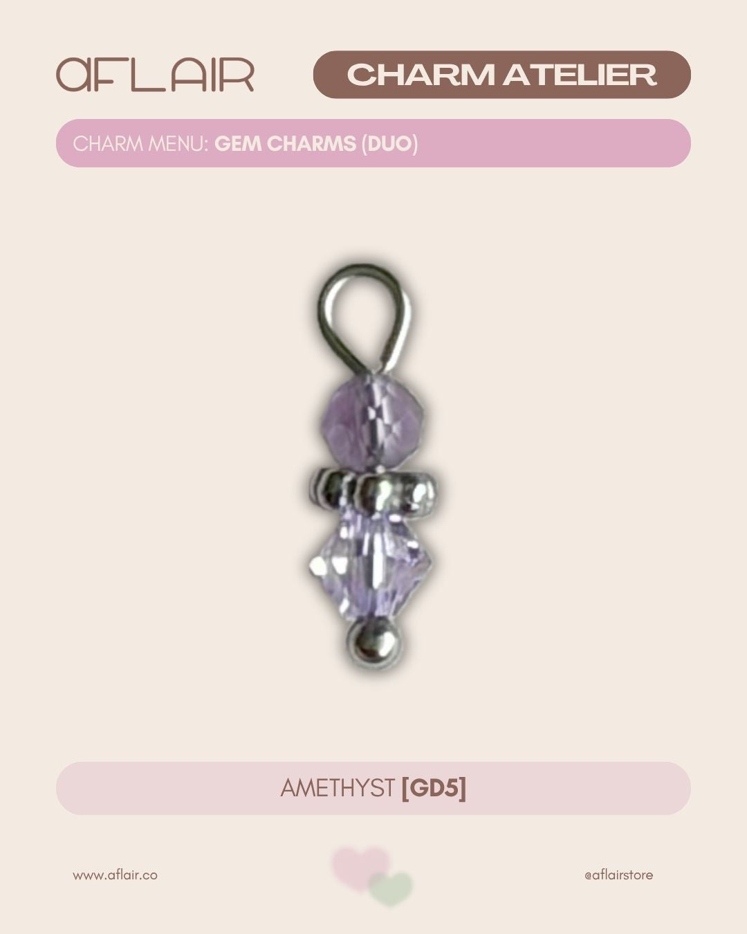 add-on: gem charms