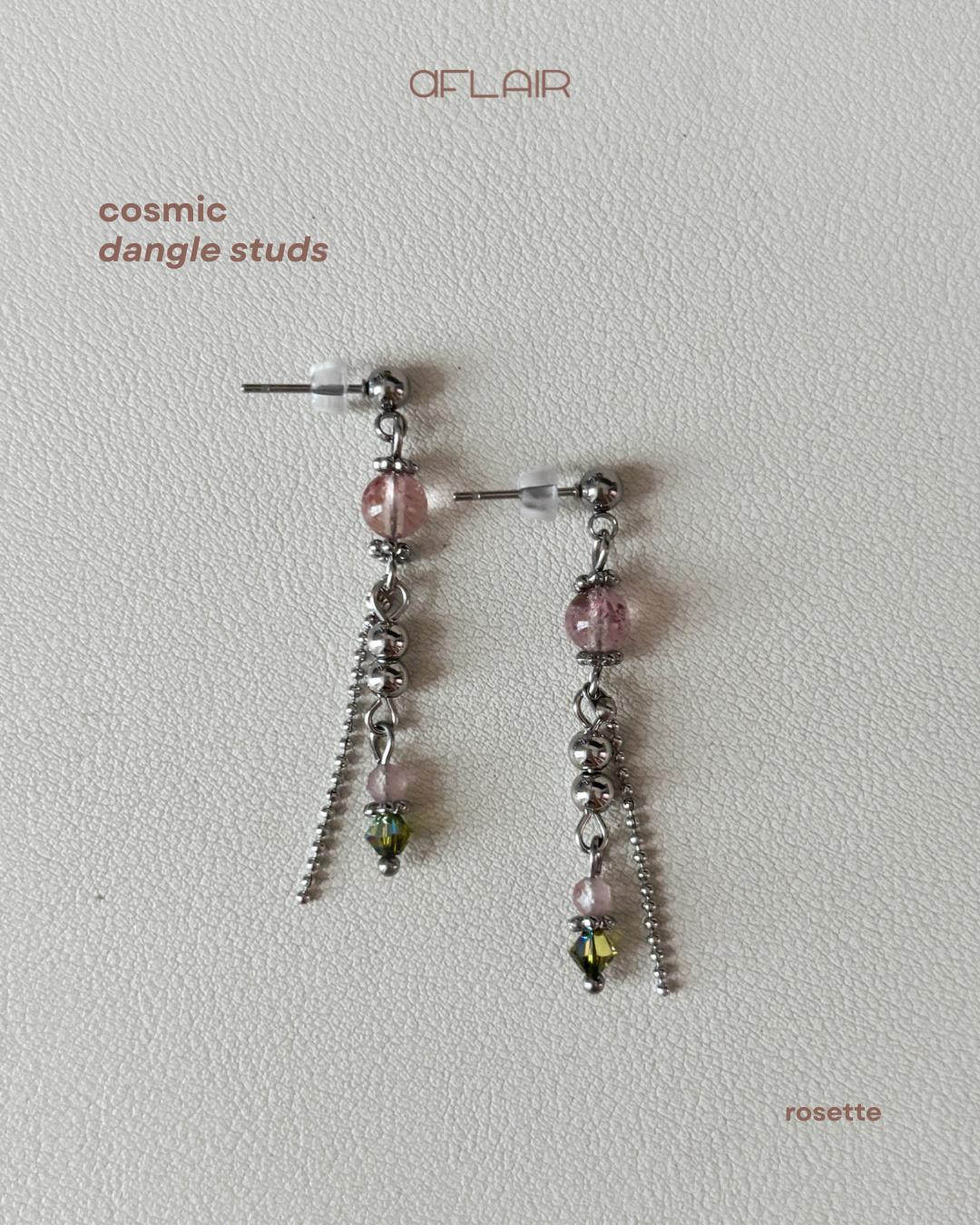cosmic dangle studs