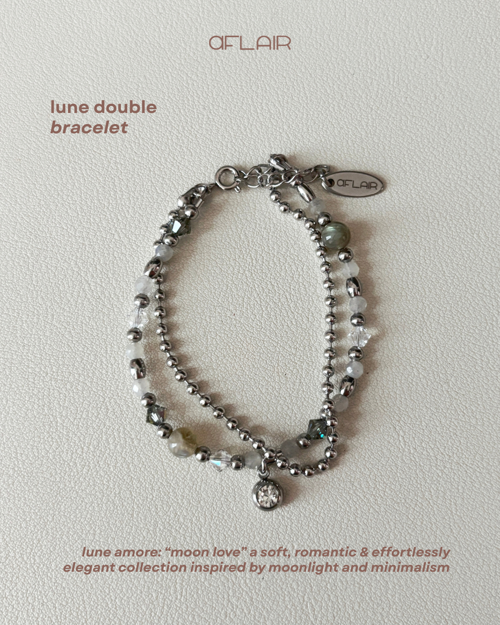 lune double bracelet