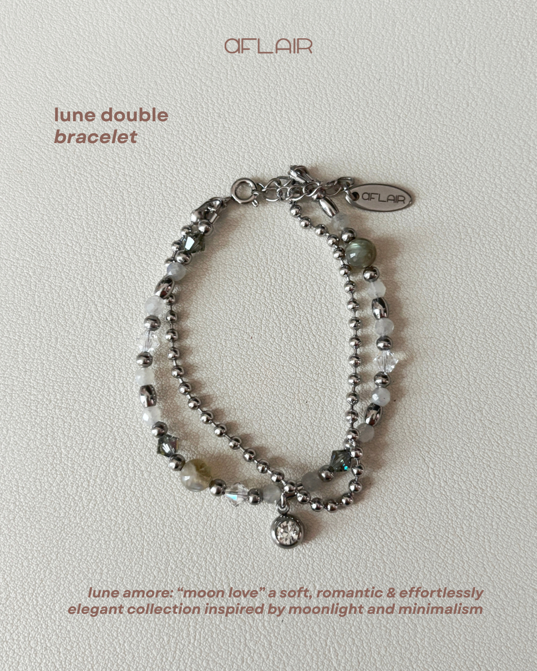 lune double bracelet