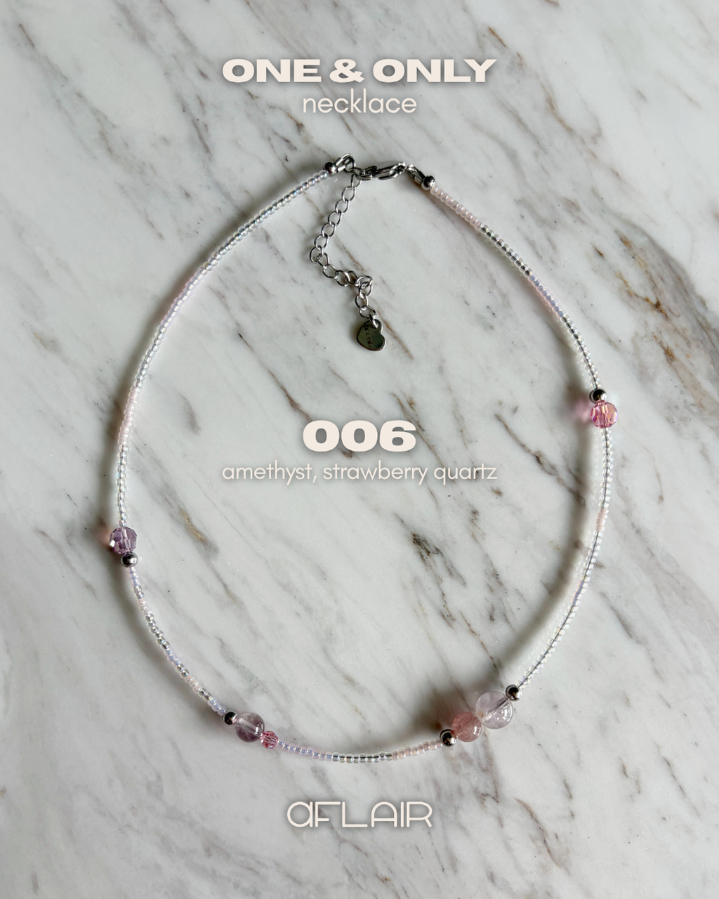 006 (amethyst & strawberry quartz)