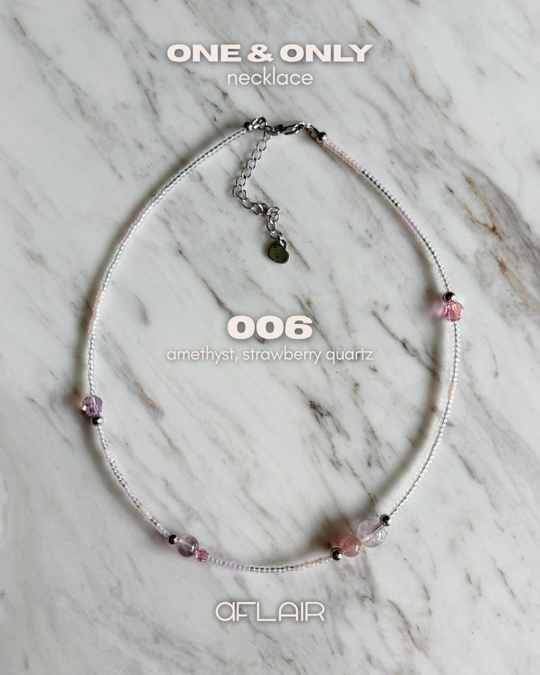 006 (amethyst & strawberry quartz)