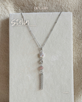 stella pearl tassel necklace