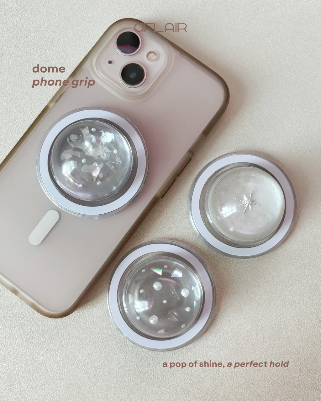 dome phone grip