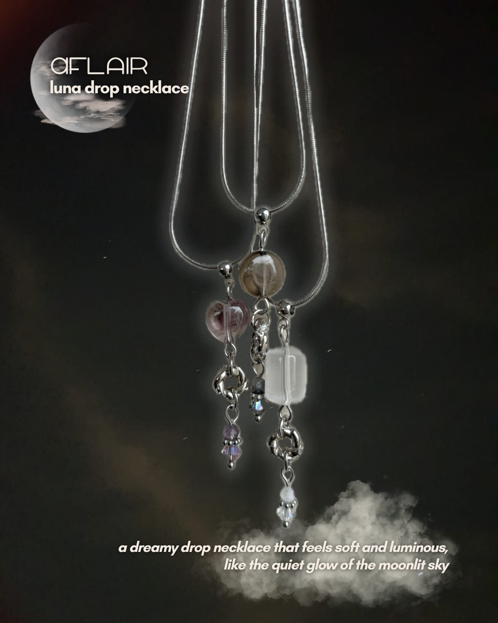 luna drop necklace